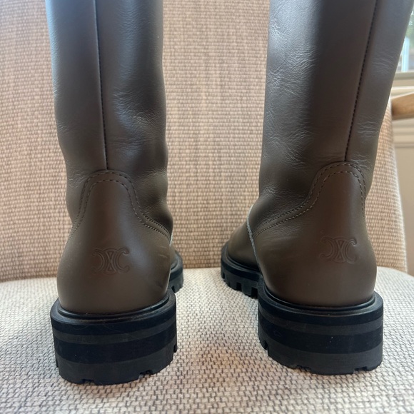 Celine Leather Rain Boots - Picture 7 of 10